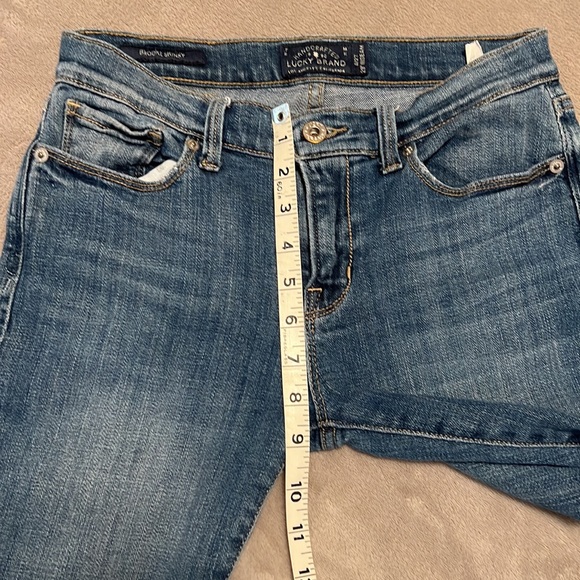 Lucky Brand Brooke Skinny Jeans Distressed - Picture 12 of 16